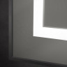 Зеркало BELBAGNO SPC-KRAFT-1200-800-SENS-NERO, 1200x800x32 мм